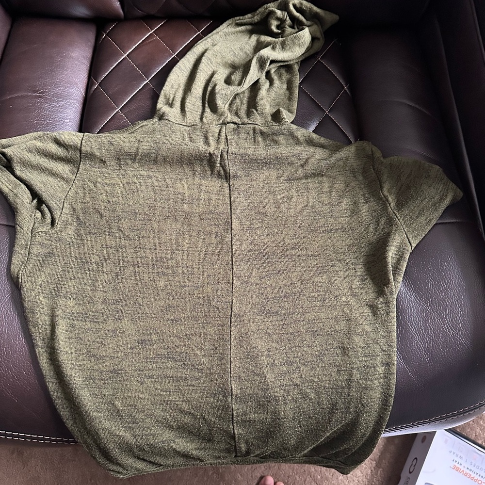 Stylish Olive Hooded Tee